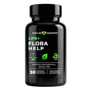 Flora Help Life+, 30 capsule vegetariane, Doza de Sanatate