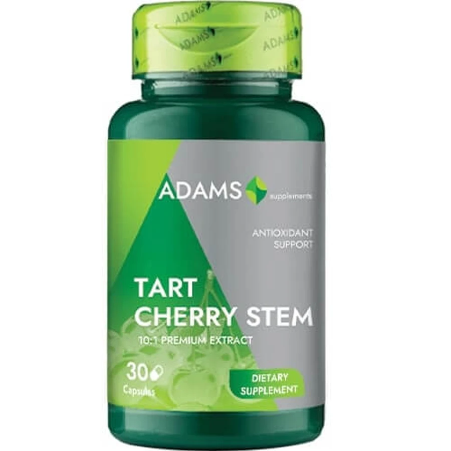 Tart Cherry Stems, 30 capsules, Adams Supplements