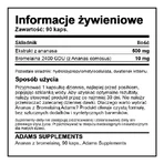 Pineapple W. Bromelain, 30 capsules, Adams Supplements