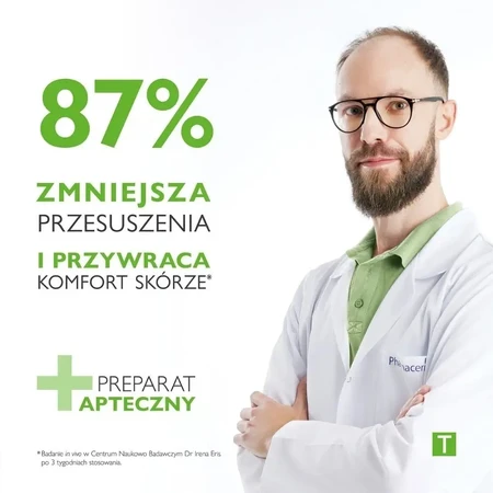 Pharmaceris T Sebo-Moistatic, crema viso idratante e lenitiva, SPF 50, 50 ml