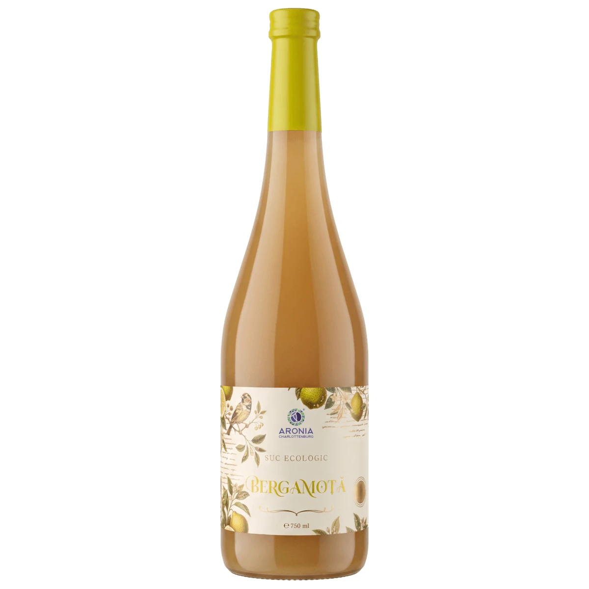 Bergamot Juice 750 ml — 100% natural, organic, and full-flavored
