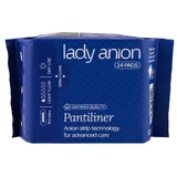 Wingless panty liners, 24-pack, Lady Anion