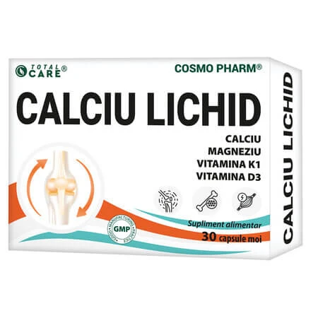 Liquid Calcium, 30 Softgels, Cosmo Pharm