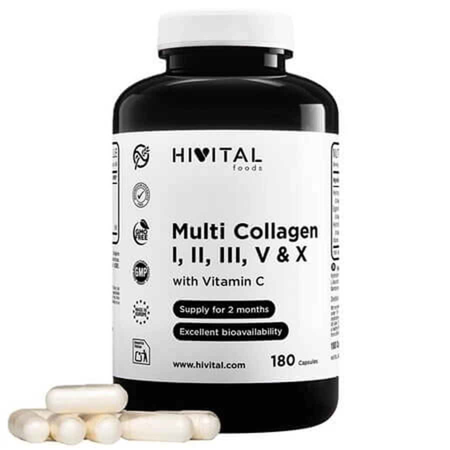 Multi Collagen, 180 capsules, Hivital