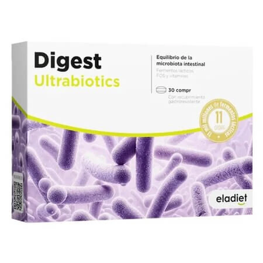 Ultrabiotics Digest, 30 tablets, Eladiet