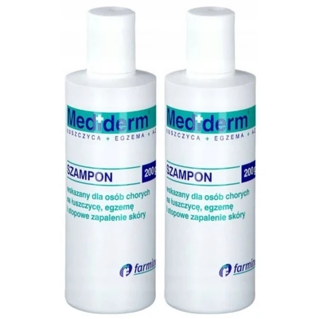 Mediderm, shampoo, psoriasis, eczema, AD, 2x200 g