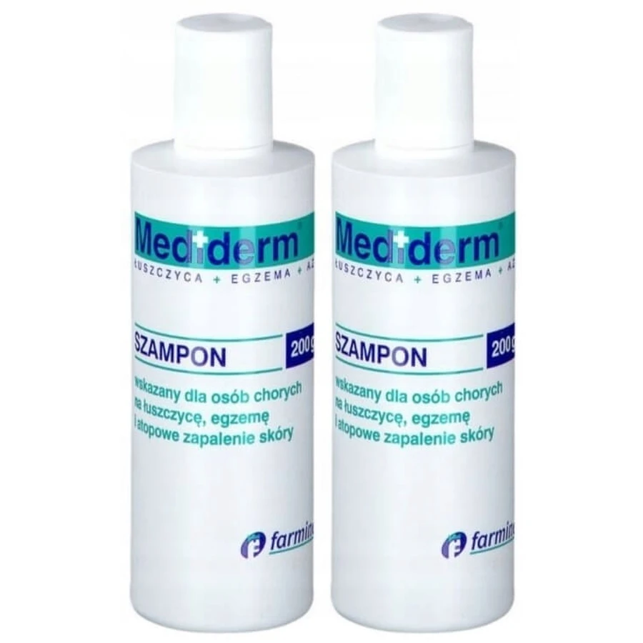 Mediderm, shampoo, psoriasis, eczema, AD, 2x200 g