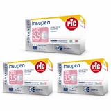 PIC INSUPEN Pen needles, 3x100pcs