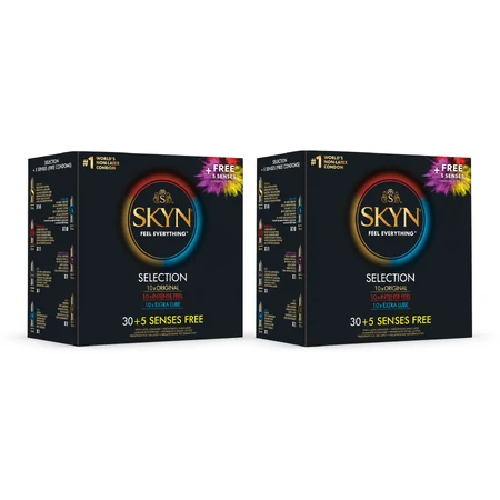 Unimil Skyn Selection, condom pack, 2 x 35 pieces