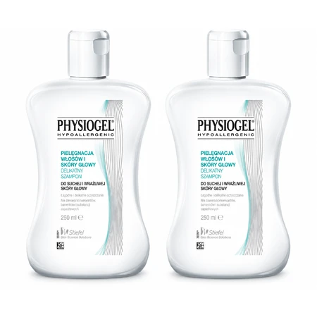 Physiogel Hypoallergenic Shampoo, 2x250 ml