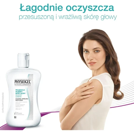 Physiogel Hypoallergenic Shampoo, 2x250 ml