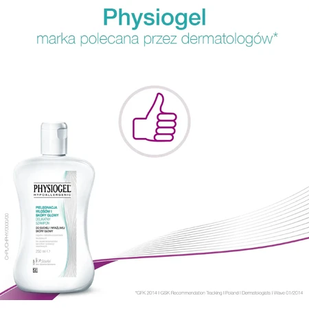 Physiogel Hypoallergenic Shampoo, 2x250 ml