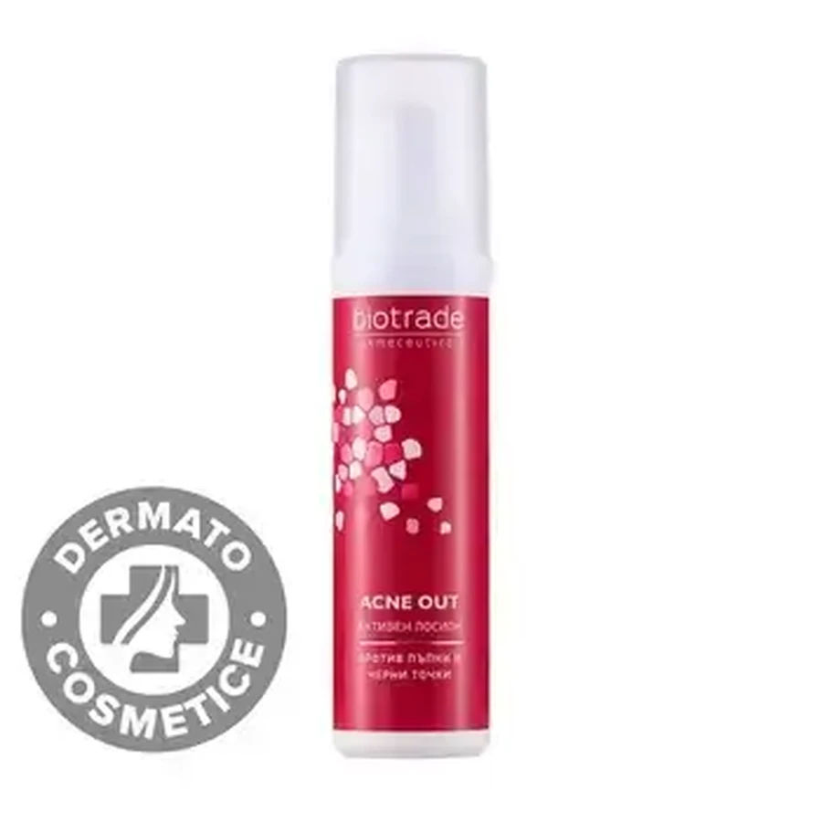 Lozione attiva contro l'acne Acne Out, 2x60 ml, Biotrade