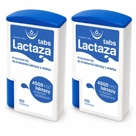 Lactase Tabs, 2 x 100 tablets