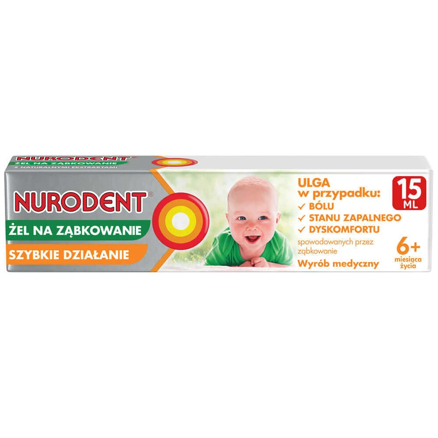 Nurodent Teething Gel, 2x15 ml, Reckitt Benckiser