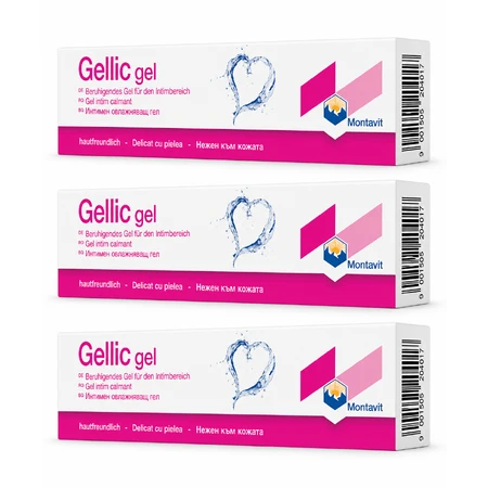 Gellic soothing intimate soothing gel Gellic, 3x20 g, Montavit