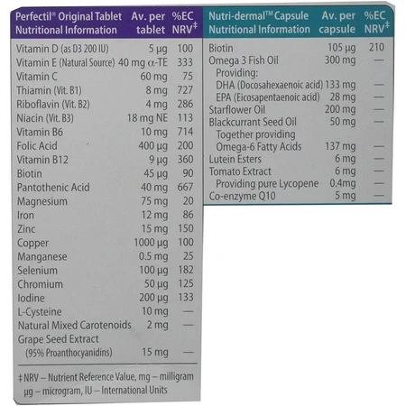 Perfectil Plus Skin Extra Support, x228 tablets + 28 capsules