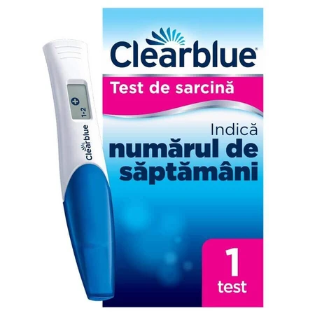 Zwangerschapstest met weekindicator, 2x1 st, Clearblue