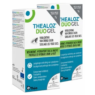 Thealoz Duo Gel, gel liquide pour les yeux, 2x30 récipients unidoses