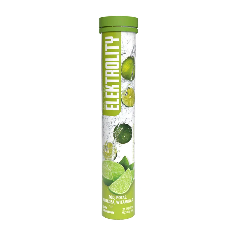 Activlab Pharma Elektrolity, lime flavor, 4x20 effervescent tablets