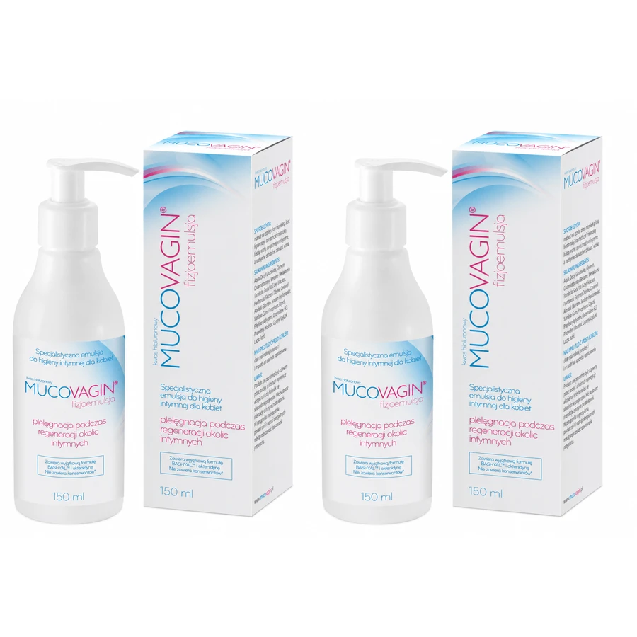 Mucovagin Physioemulsion, Specialized emulsion 2x150 ml
