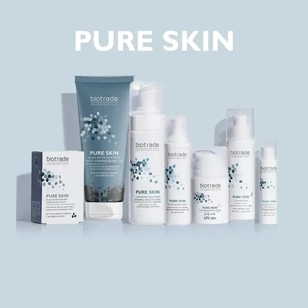 Biotrade Pure Skin Exfoliating Toning Lotion, 2x60 ml