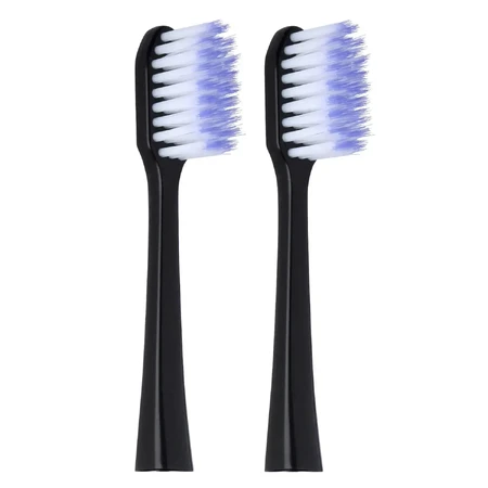 Sunstar Gum, Sonic Daily Toothbrush Tips, Black, 2x2 Pack