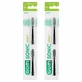 Sunstar Gum, Sonic Daily Toothbrush Tips, Black, 2x2 Pack
