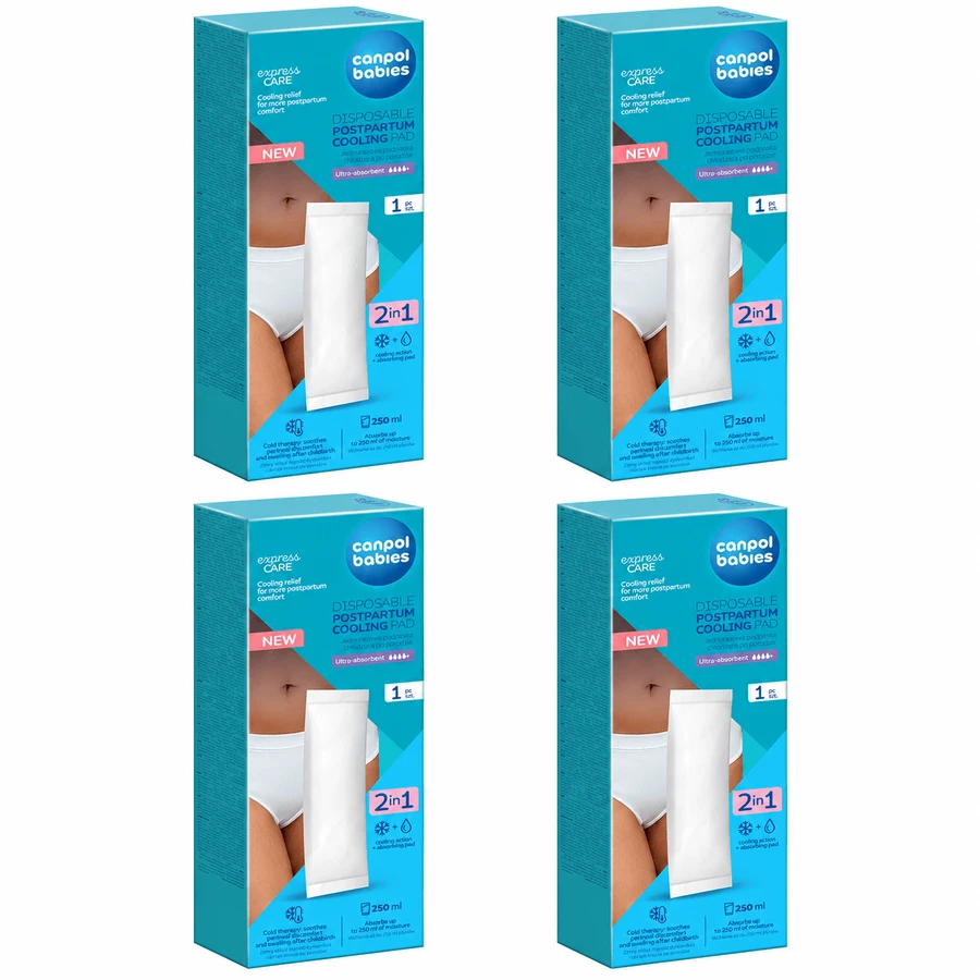 Canpol Babies, disposable postpartum cooling pad, 4x1 piece