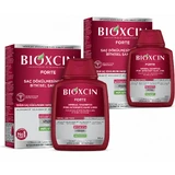 Bioxcin Forte, szampon przeciw intensywnemu wypadaniu włosów, 2x300 ml