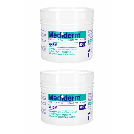 Mediderm, cream, 2x500 g