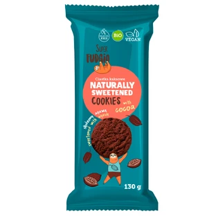 Biscuits bio à l'agave et au cacao, 130 g, Super Fudgio