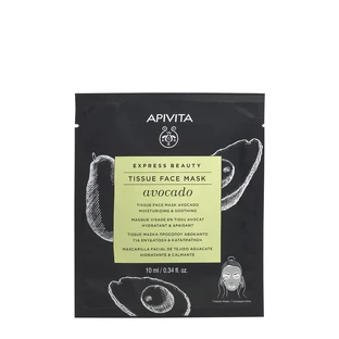 Express Beauty Hydraterend Gezichtsmasker met Avocado-extract, 10 ml, Apivita