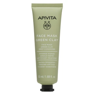 Diep verzorgend masker met groene klei, 50 ml, Apivita