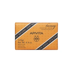 Jabón natural con miel, 125 g, Apivita