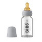 Komplettes Set aus Glasflasche, 110 ml, Cloud, L&#228;tzchen