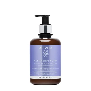 Cleansing foam for face and eyes, 300 ml, Apivita