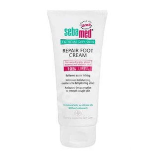 Crème pour les pieds avec 10% d'urée pour les peaux très sèches, 100ml, sebamed