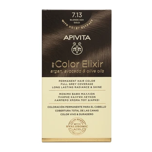 My Color Elixir hair dye, shade 7.13, Apivita