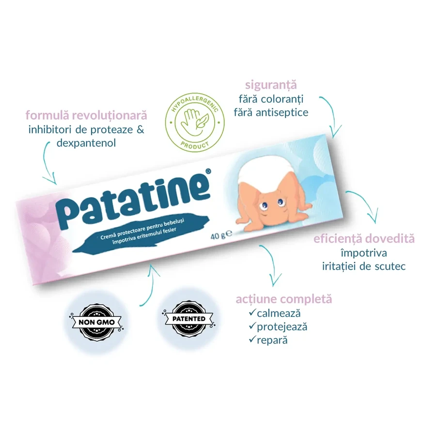Patatine cream, 40 g, Biessen Pharma
