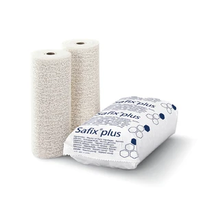 Safix plus gauze fabric gauze, 10 cm x 3 m, 2 pieces, Hartmann