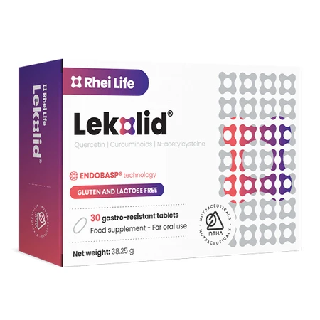 Lekolid, 30 cápsulas, Rhei Life