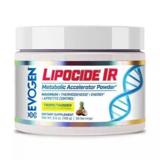 Metabolism accelerating powder with tropical fruit flavour Lipocide IR, 156 gr, Evogen Nutrition