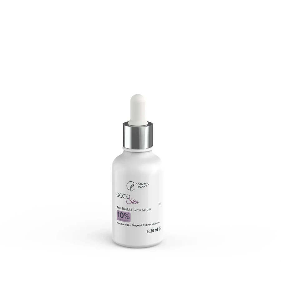 Ser Age Shield &amp; Glow Goede Huid, 30 ml, Cosmetische Fabriek