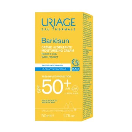 Zonnebeschermingscrème SPF50+ Bariesun, 50 ml, Uriage