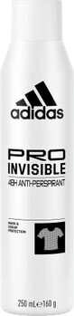 Adidas Deodorant Pro Invisible Spray, 250 ml
