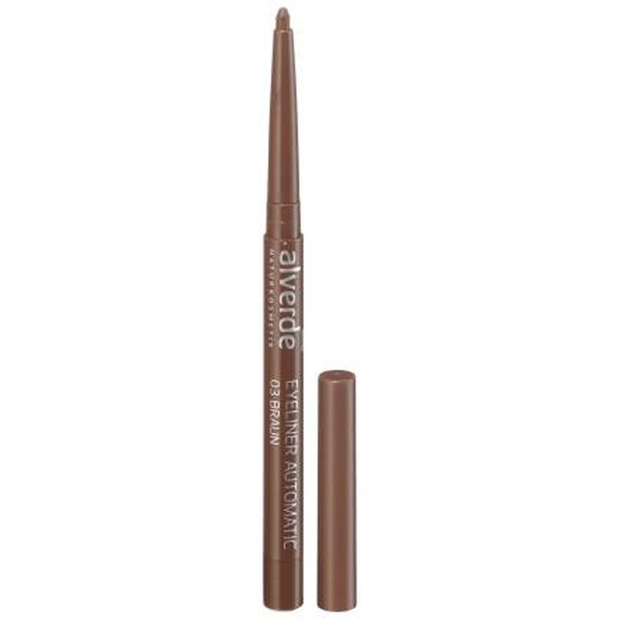 Boutique Alverde Naturkosmetik Automatic crayon pour les yeux No.03 brun, 0,3 g Alverde Naturkosmetik Automatic crayon pour les yeux No.03 brun, 0,3 g