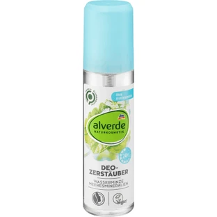 Alverde Naturkosmetik Desodorante spray con agua de menta, 75 ml