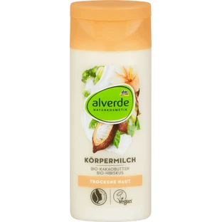 Alverde Naturkosmetik Lait corporel au beurre de cacao, 50 ml