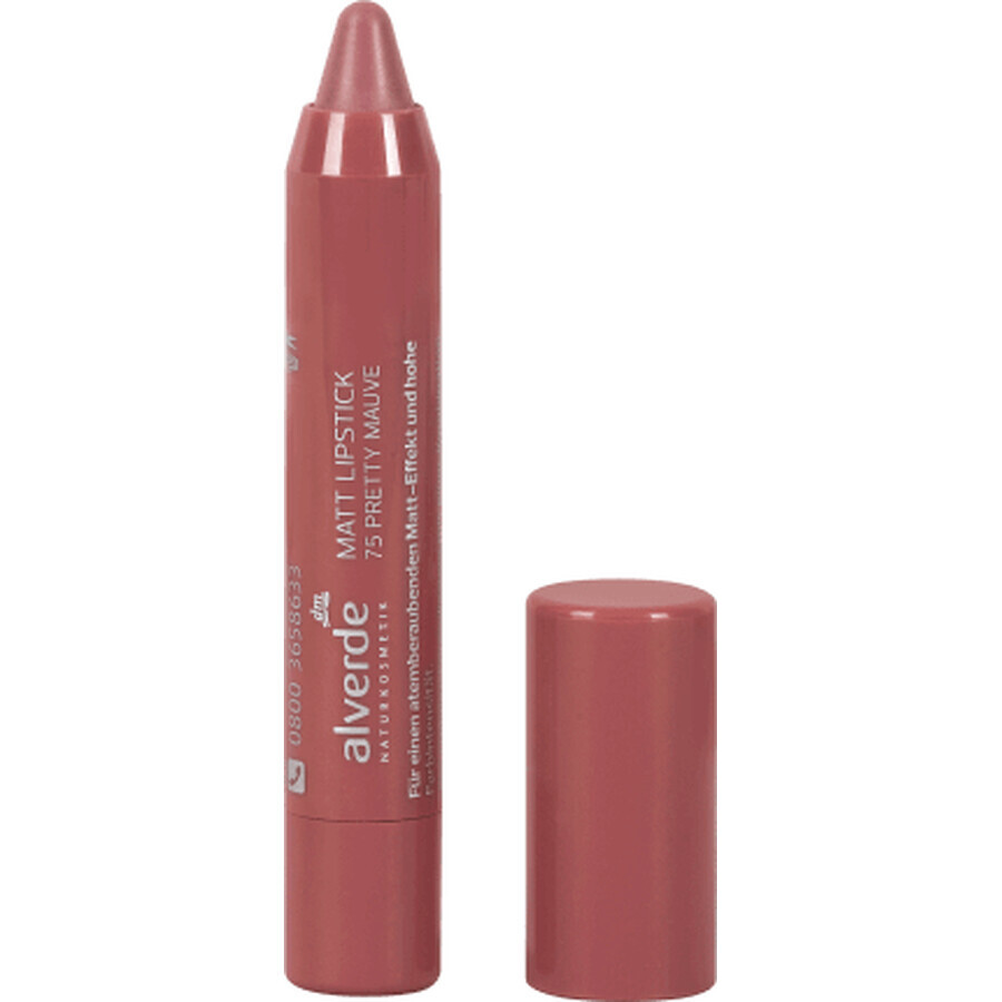 Comprar Alverde Naturkosmetik Matt ruj 75 Malva, 3,7 ml Alverde Naturkosmetik Matt ruj 75 Malva, 3,7 ml